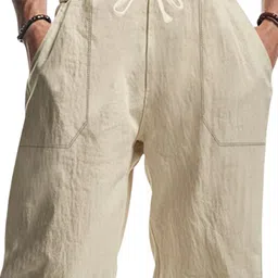 StyleCast x Revolte Men Mid-Rise Regular Trousers image 3