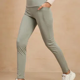 COLOR CAPITAL Women Pack of 4 Skin Fit Antimicrobial Ankle Length Tights image 3