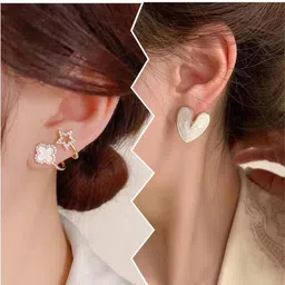 MONKDECOR Women Gold Earrings-picture-32