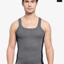 Sporto by Macho Men Pack Of 2 Cotton Colourblocked Undershirt Innerwear Vests-picture-37