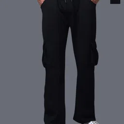 MADSTO Men Pack Of 2 Mid Rise Loose Fit Track Pants image 1