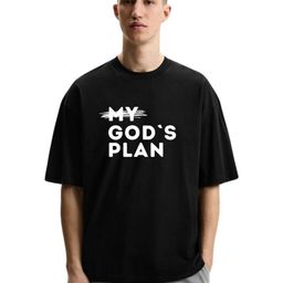 Fashnobic Men Drop-Shoulder Sleeves Applique T-shirt-picture-47