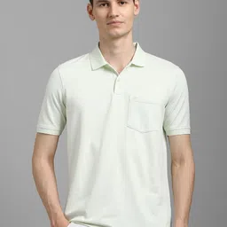 Louis Philippe Men Polo Collar Pockets T-shirt-picture-10