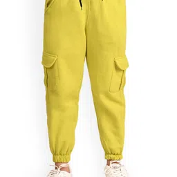 BAESD Girls Regular Fit Mid Rise Cargo Joggers-image-49