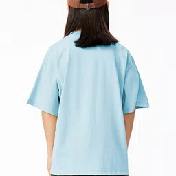 LULU & SKY Girls Pure Cotton Pockets Boxy T-shirt image 4