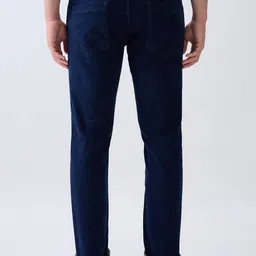 Parx Men Tapered Fit Mid-Rise Clean Look Non Stretchable Cotton Jeans image 5
