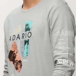 SHOWOFFFF Men Printed Sweatshirt image 2