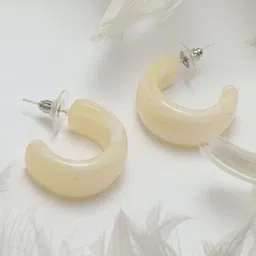 Maansh Contemporary Half Hoop Earrings-picture-32