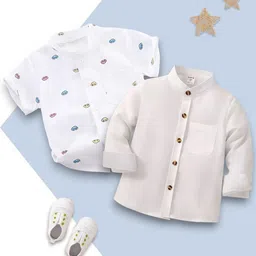 VANI COUTURE Boys Printed Casual Shirt-picture-35