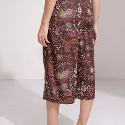 Tokyo Talkies Women Graphic Printed High-Rise Shorts image 4