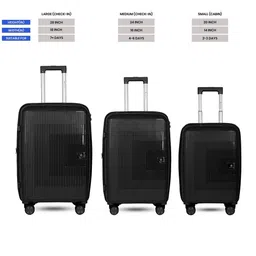 Polo Class Textured Hard-Sided Cabin Trolley Bag With Vanity image 5