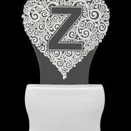 1ST TIME White & Transparent 2-Pcs 3D Illusion LED Plug Night Lamps image 2