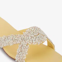 Anouk Women Printed Open Toe Flats image 5