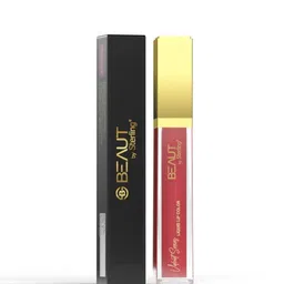 Beaut By Sterling Velvet Series Liquid Lip Color Lipstick - 5 ml - Barbie Pink M12-picture-23