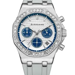 GIORDANO Men Embellished Dial & Synthetic Straps Analogue Watch GZ-50154-11 image 4