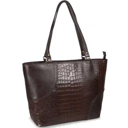Mochi Women Textured Structured Leather Shoulder Bag image 3