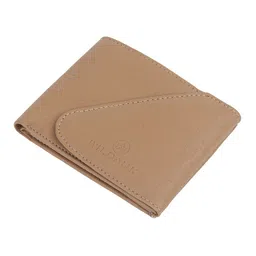 WILDAUK Men Textured PU Three Fold Wallet image 4