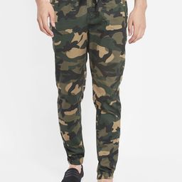 SAPPER Men Camouflage Printed Relaxed Joggers Trousers-picture-28