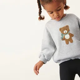 JC SPARKLE Girls Printed Sweatshirt with Joggers image 5