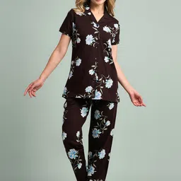 Juliana Dream Women Printed Pure Cotton Night suit-image-40