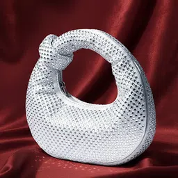 bebe Embellished Bowling Handheld Bag With Embellished Details image 2