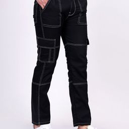 LINARIA Men Classic Slim Fit Mildly Distressed Jeans-picture-24