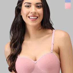 Samvar Multi Cotton Non-Wired Non Padded Minimizer Bra-picture-25