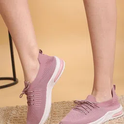 CORDMANS Women Textured Mesh Lace-Ups Sneakers-picture-23