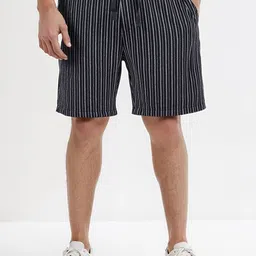 Celio Men Striped Technology Shorts-picture-35