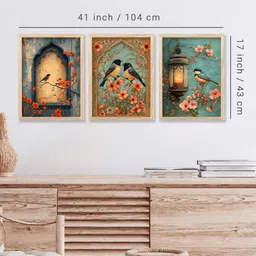 WALLLANE Floral and Botanical Wood Wall Art image 3