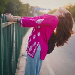 Moda Rapido Embroidered Ethnic Top image 4