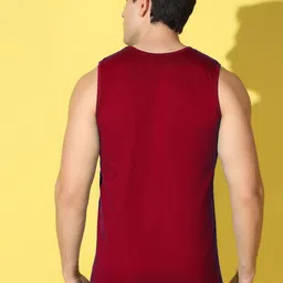 WOOSTRO Pack of 2 Printed Combed Cotton Innerwear Vests with Intelliease Technology image 5