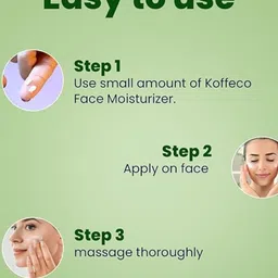 Koffeco Green Tea Chamomile Face Moisturizer - 100 ML image 4