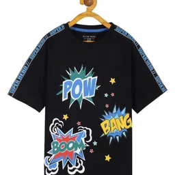 PLUM TREE Boys 2 Printed Tropical T-shirt image 3