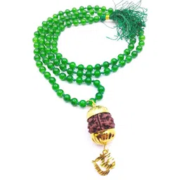 RAVIOUR LIFESTYLE Unisex Green Necklace and Chains-picture-29