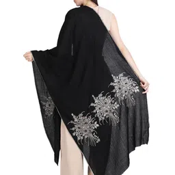 Stole & Yarn Unisex Embroidered Stoles image 5