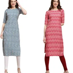 Ethnic basket Women Multi Kurtas-picture-16