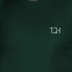 TQH Men Dri-FIT Solid Round Neck T-shirt image 3