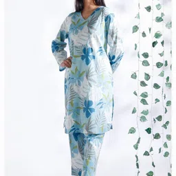BREATHABLES Women Printed Night suit image 2