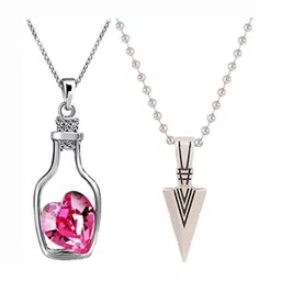 JAGSUN 2 Pieces Keep Your Memories Close Alloy Pendant-picture-40