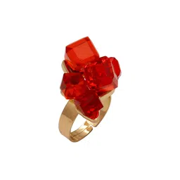 Missmister Women Gold Plated Finger Ring-picture-26