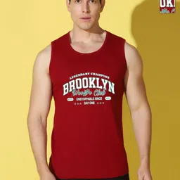 WOOSTRO Men Pack of 2 Typography Printed Round Neck Cotton Slim Fit T-shirts-picture-40