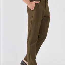 Espanshe Men Slim Fit Trousers-picture-24