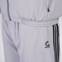 GOTO SPORTS Men Mock Collar Long Sleeves Mid-Rise Tracksuits image 2