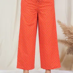 Aramya Women Bandhani Printed Palazzos-image-98