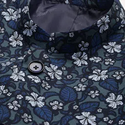 SHOWOFFFF Printed Slim-Fit Single Breasted Blazer image 5