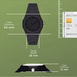 CARLINGTON Men Dial & Stainless Steel Straps Analogue Multi Function Watch Endurance 9152 Black1 image 2