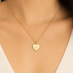 DressBerry Women Gold-Plated American Diamond Necklace-picture-25