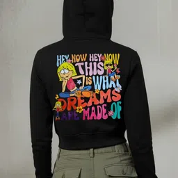 Popnetic Women Printed Hooded Sweatshirt-picture-10