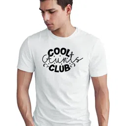 Seekbuylove Men Bio Finish Typography Printed Round Neck Pure Cotton T-shirt-picture-24